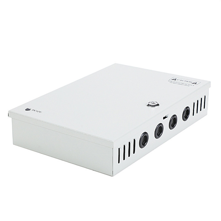 240W 20A 18CH DC12V Output Switch Mode CCTV Distribution Box Portable Power Supply For IR Camera Monitoring Equipment LED Tape Lights